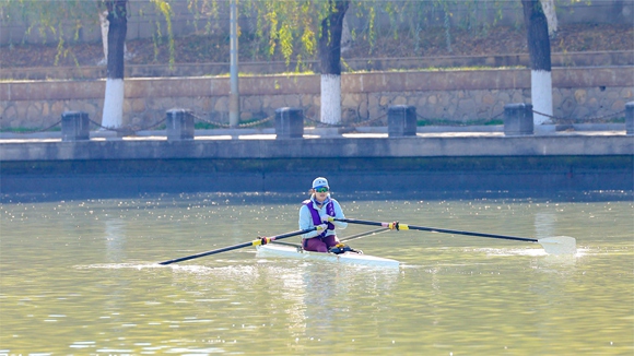 The scene of the game. Photo courtesy of Qinhuai River Company
