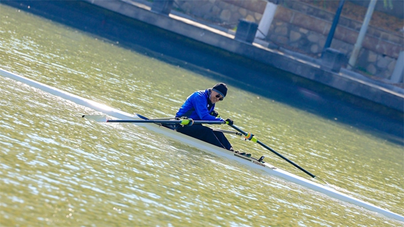 The scene of the game. Photo courtesy of Qinhuai River Company